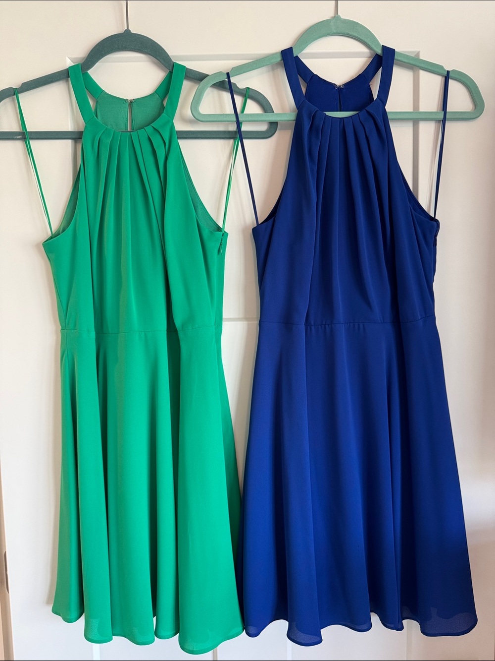 Sleeveless Halter Fit-and-Flare Dress Bundle